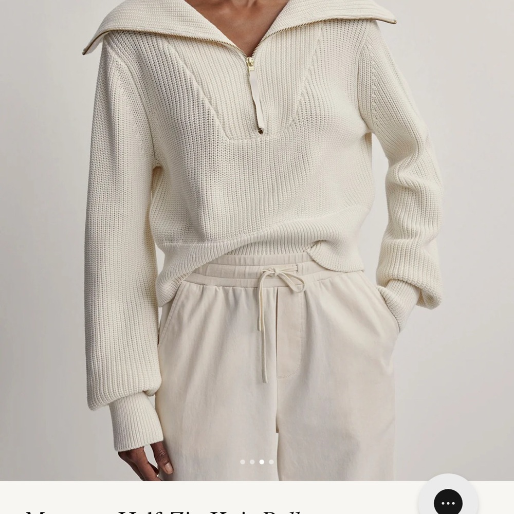 VARLEY Mentone Half-Zip Knit Pullover - XL